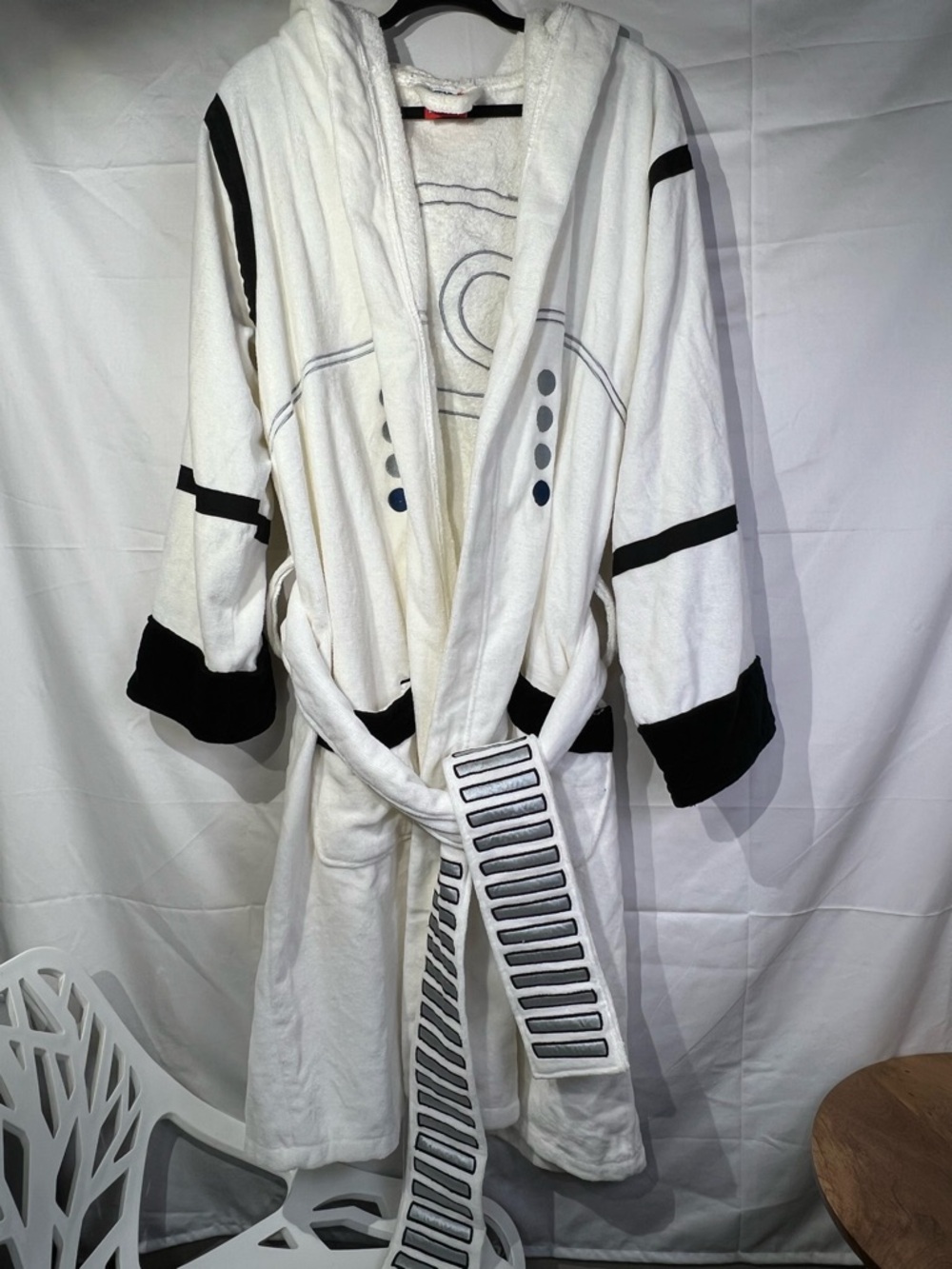 Robe Factory Star Wars Stormtrooper Robe with Black Accents